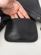 Coach 9997 Legacy Vintage Black Genuine Leather Crossbody Bag