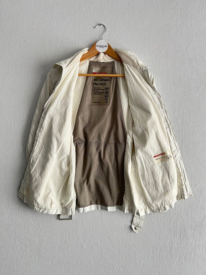 Prada Sport Vintage Red Tab Women's Nylon Jacket