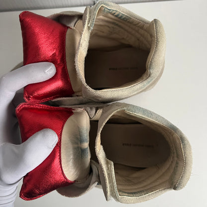 Isabel Marant Bekett Beige Suede Leather Sneakers Womens Shoes