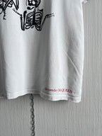 Alexander McQueen Skeleton Print Logo T-shirt