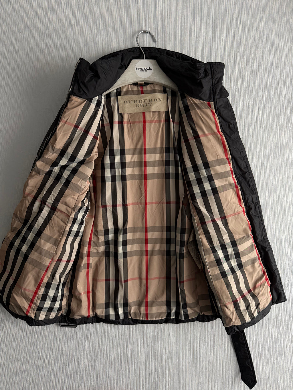 Burberry Brit Black Down Puffer Jacket