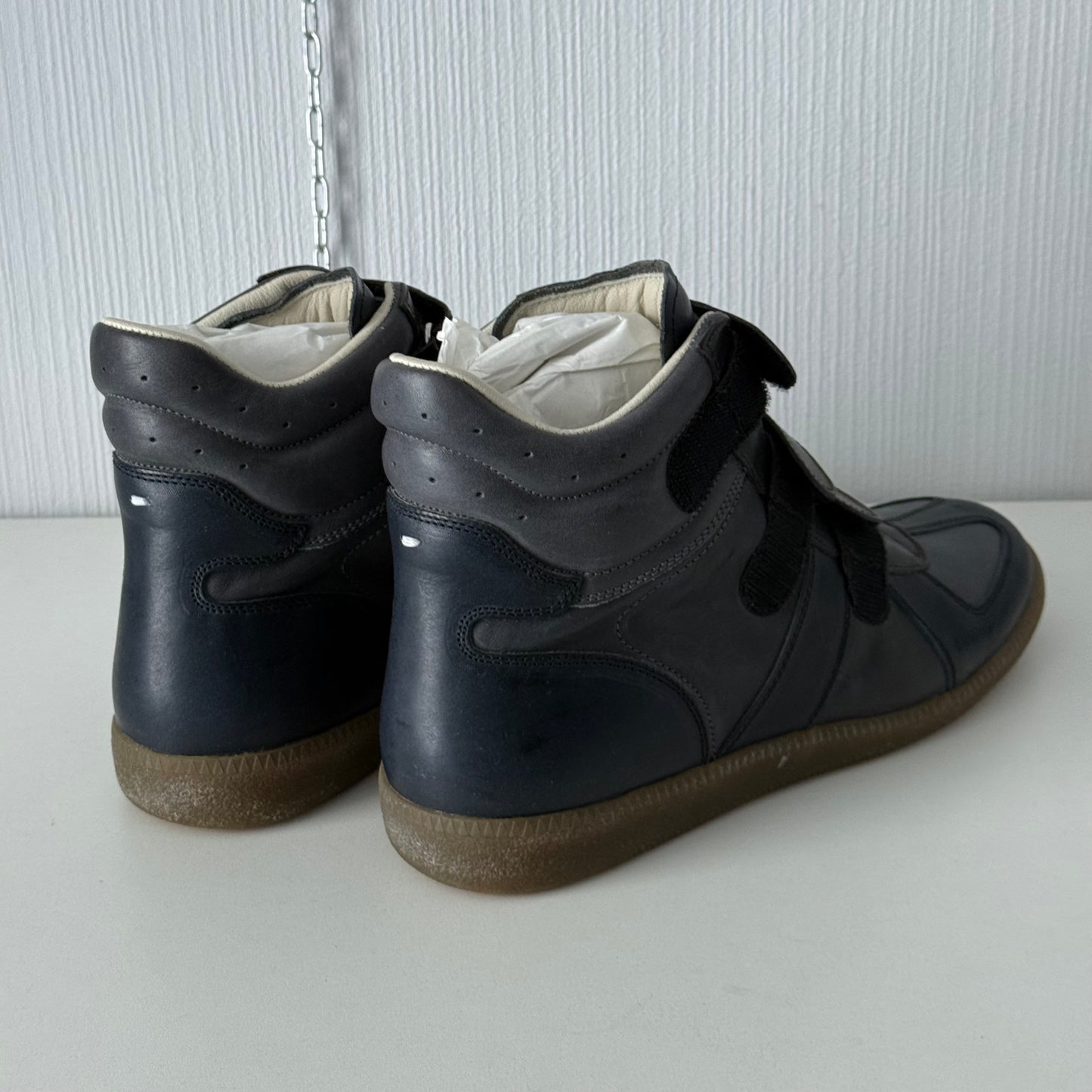 Maison Margiela Replica GAT Triple Velcro Hight Top Sneakers