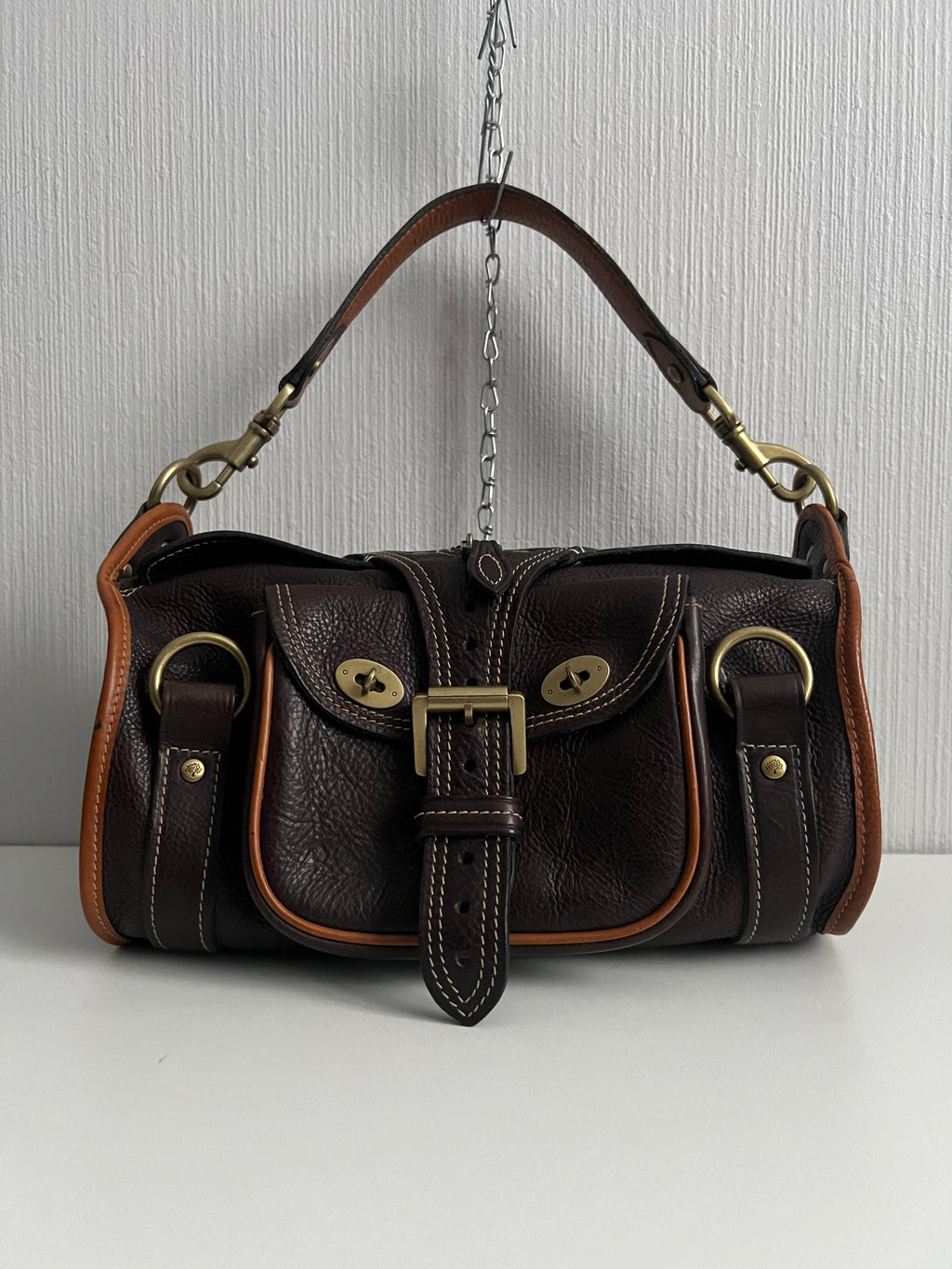 Mulberry Alana Brown Leather Handbag