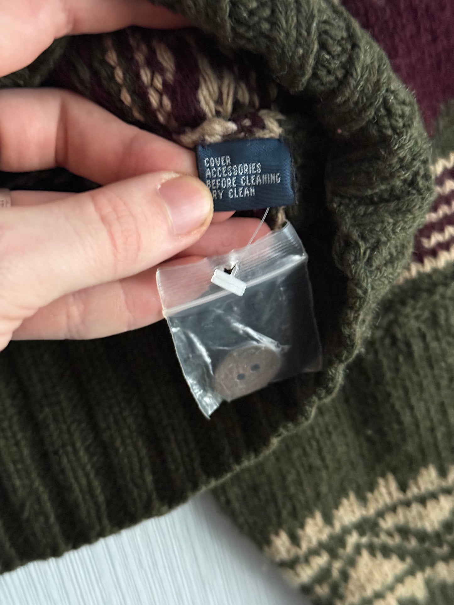 Polo Ralph Lauren Vintage Knitwear Wool Hand Knit Turtlneck