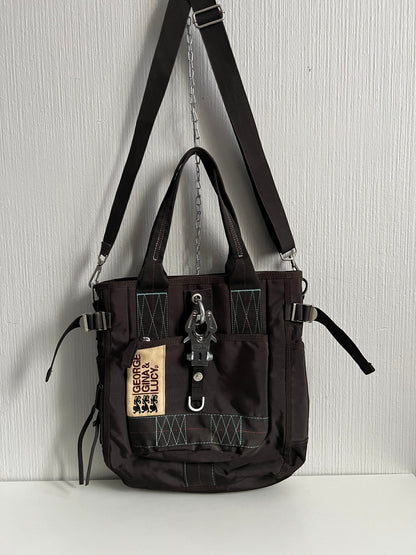George Gina & Lucy Little Sushi Brown Tote Bag