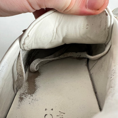 Gucci Ace Stripe Leather White Red Black Mens Sneaker