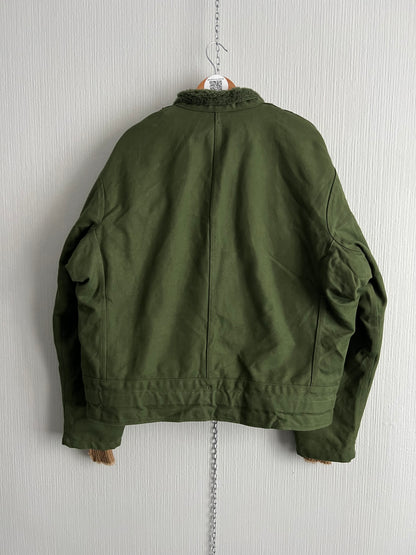 Authentic Vintage 60s Swedish Military Motorcycle Jacket worn by Pharrell Williams