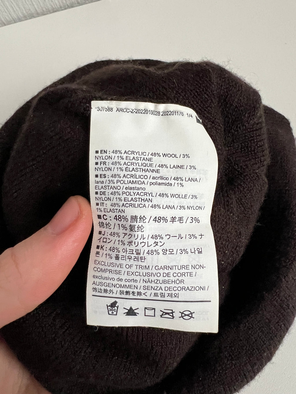 Arcteryx Word Head Toque Mens Hat