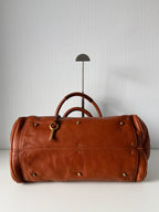 Chloe Vintage Paddington Bag in Brown Leather