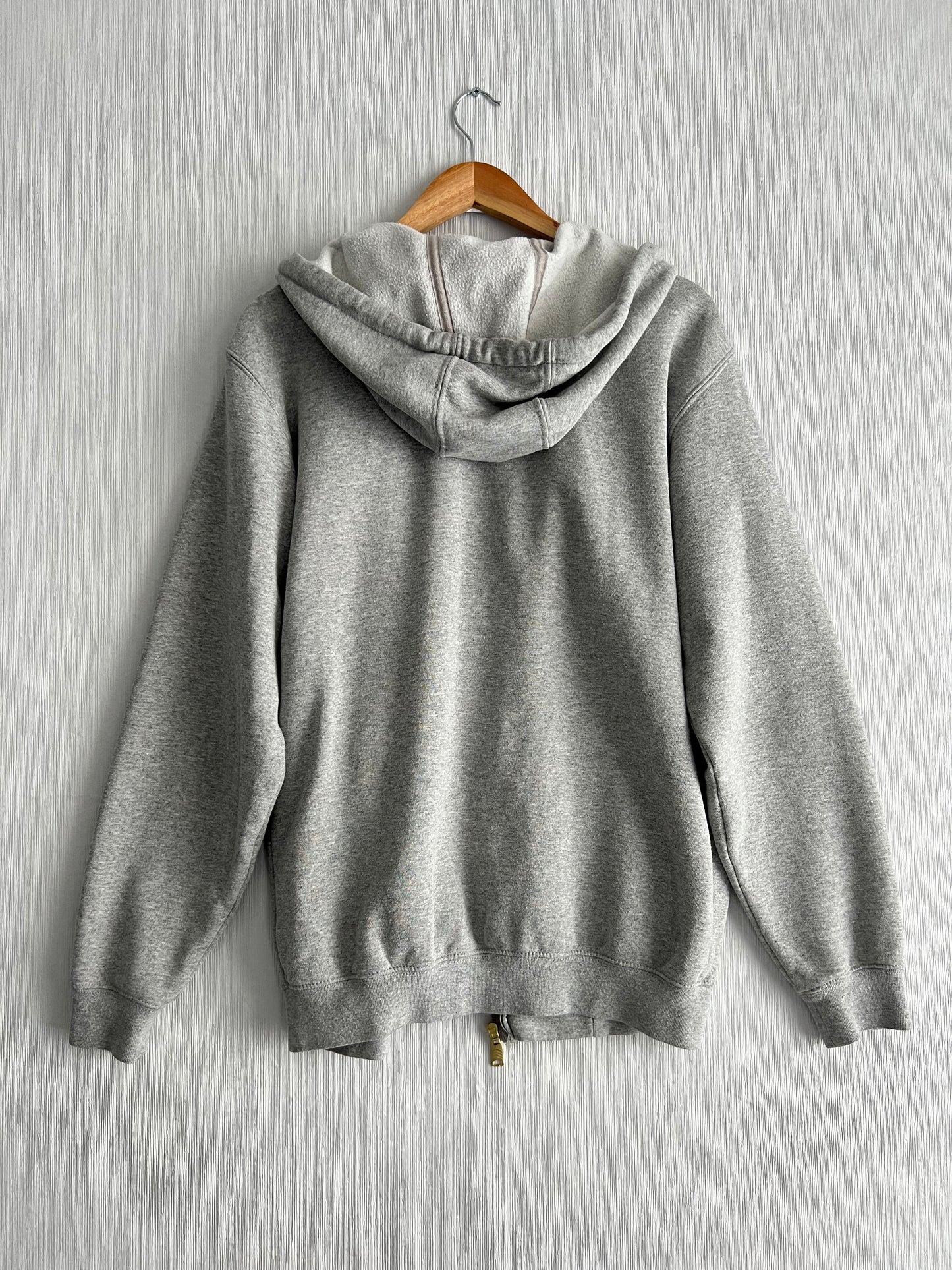 Carhartt Grey Cotton Baggy Zip Hoodie