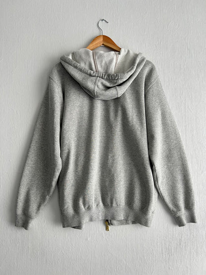 Carhartt Grey Cotton Baggy Zip Hoodie