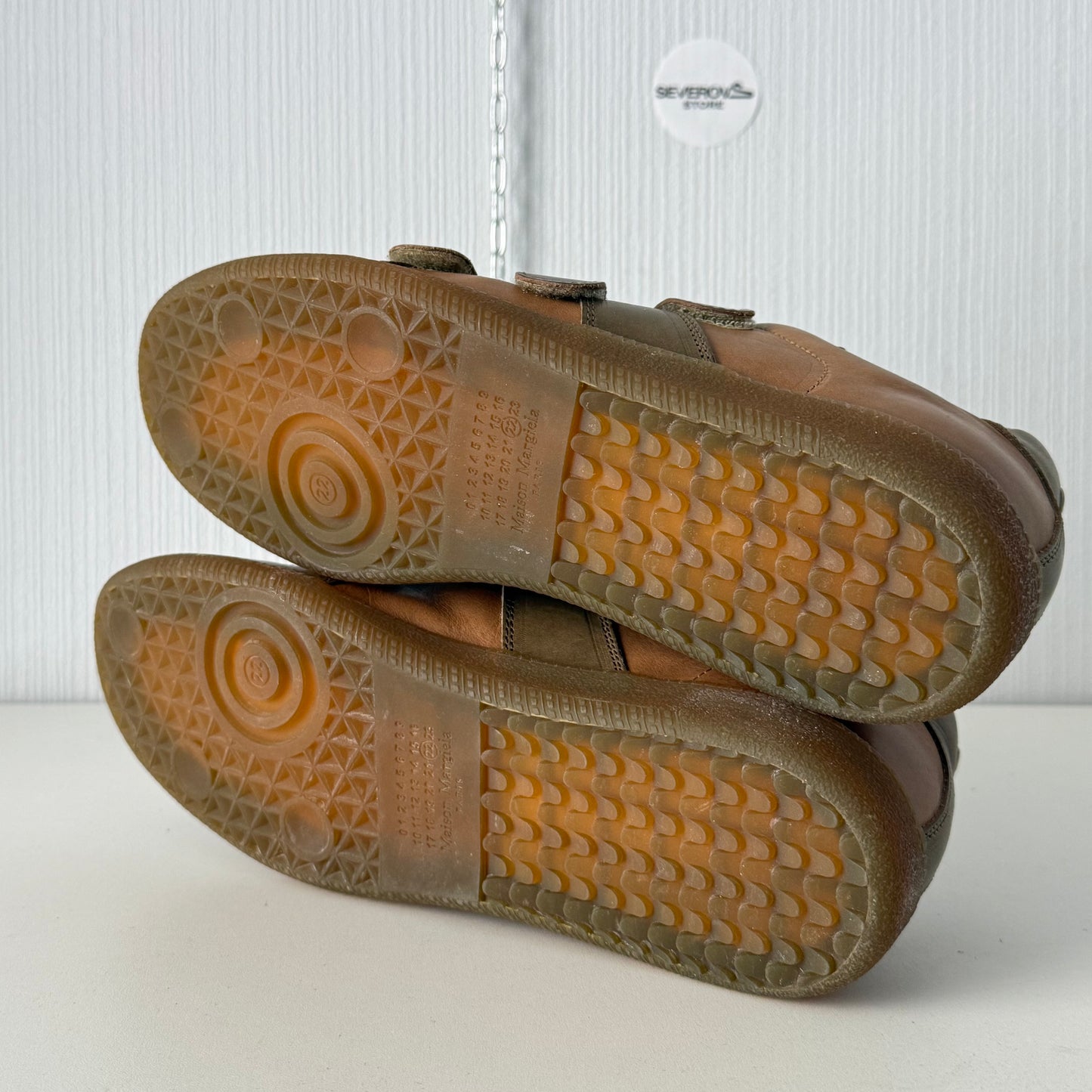 Maison Margiela Replica GATs Triple Velcro Strap Sneakers