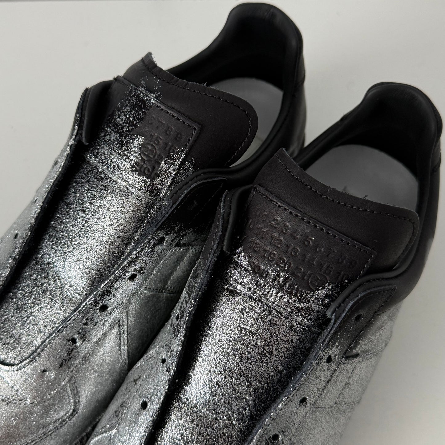 Maison Margiela Silver Dipped Gats Replica Sneakers