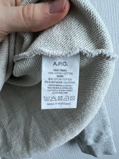 APC Grey Cotton Sweatshirt