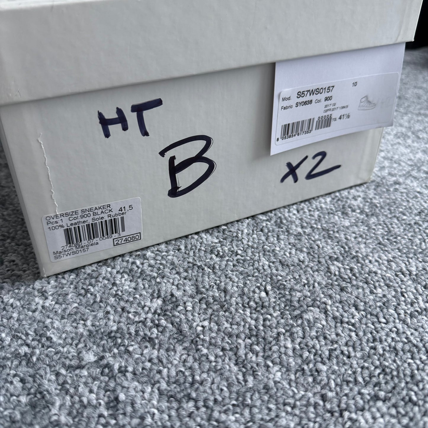 Maison Margiela Sub High Air Force 1 Replica Sneakers