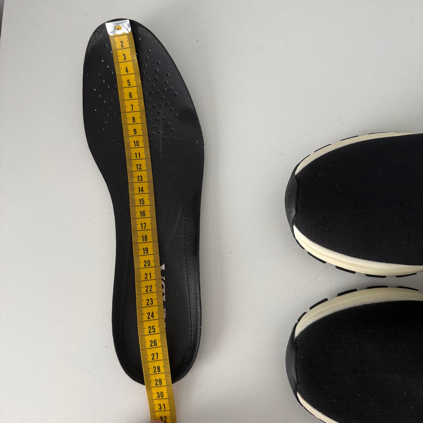 Prada Black Knit Fabric Runner Sneakers
