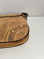 Loewe 160th Anniversary Suede Shoulder Bag