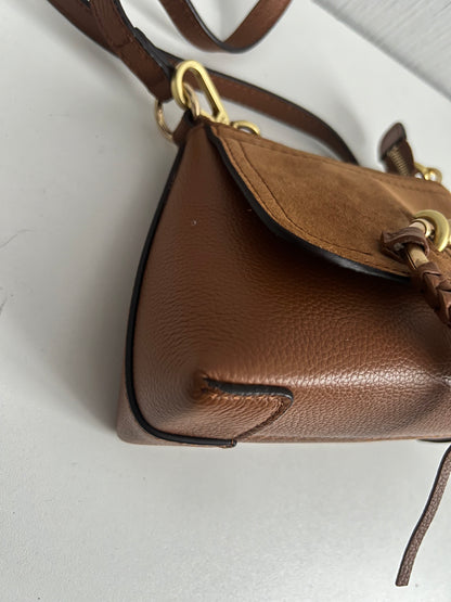 See By Chloé Mini Joan Cross Body Bag in Caramello
