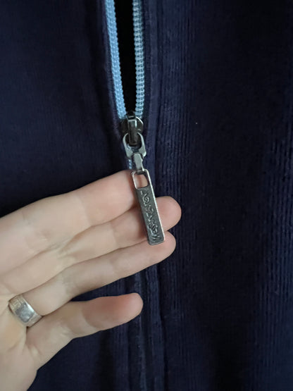 Yves Saint Laurent Vintage Navy Cotton Hoodie