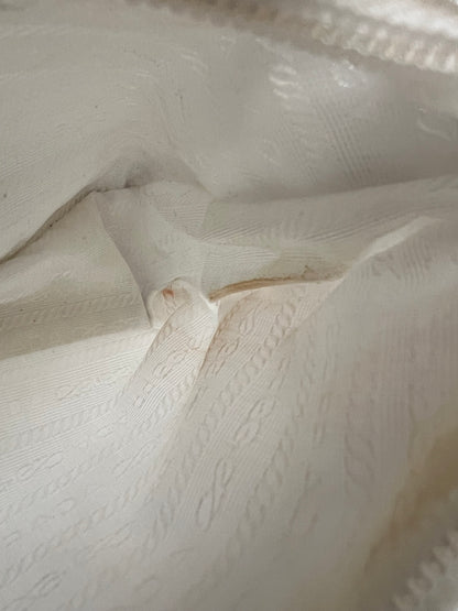 Prada Re-Edition 2000 White Shoulder Bag