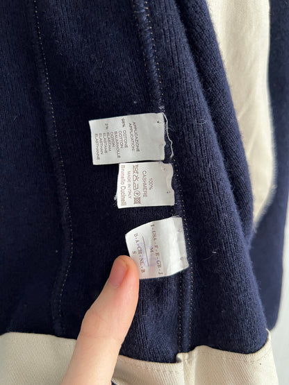 Brunello Cucinelli Cashmere Navy Blazer Jacket