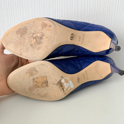 Dior Cannage Pumps Womens Leather Shoes