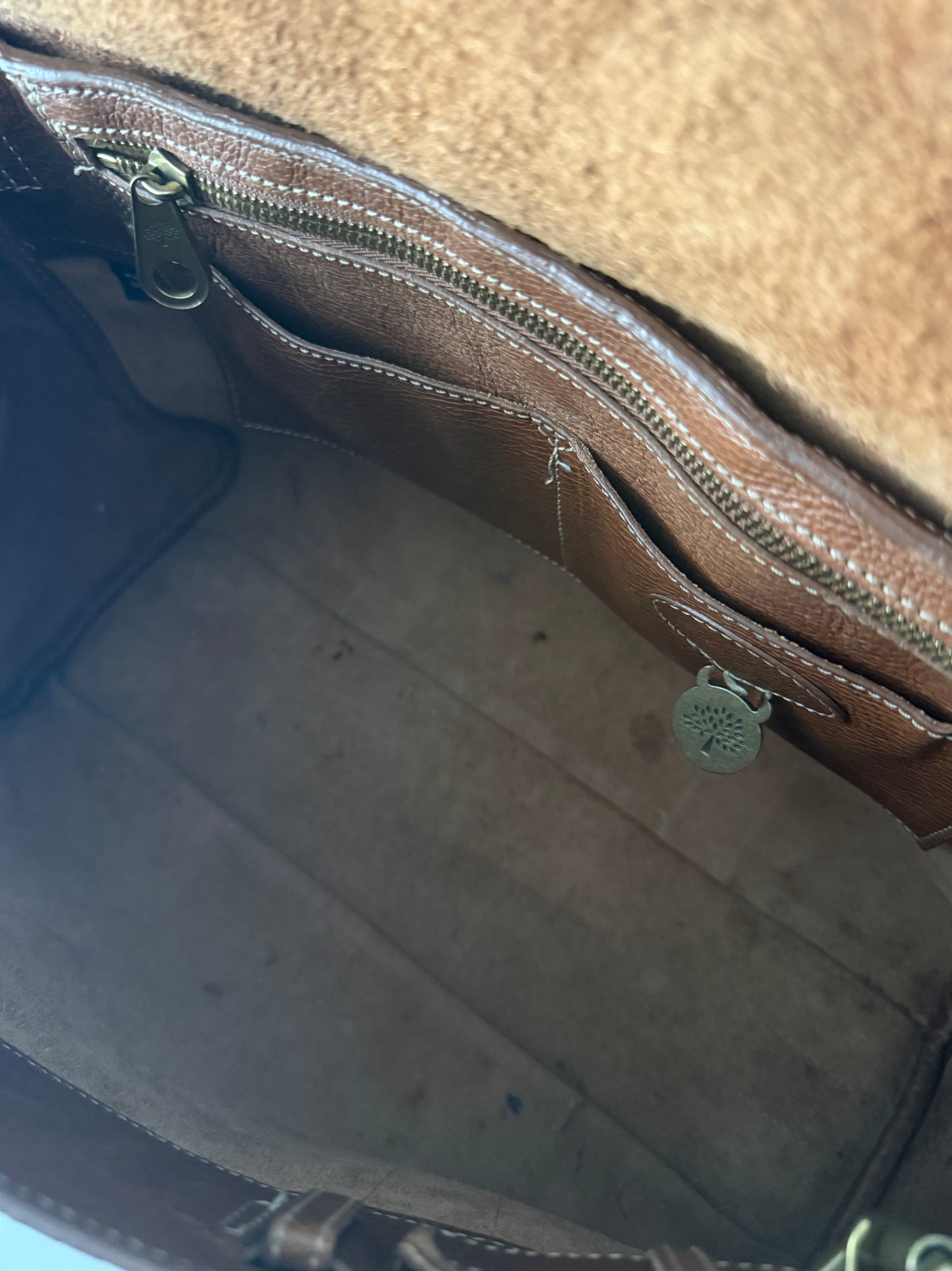 Mulberry Bayswater Leather Tote Bag