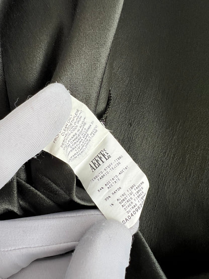 Jean Paul Gaultier 1990 Purple Adjustable Collar Green fir Victorian style Long Dress