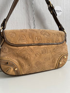 Loewe 160th Anniversary Suede Shoulder Bag