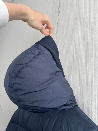 Stone Island AW16 Navy Crinkle Reps Ny Down Jacket