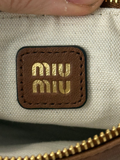 Miu Miu Leather Mini Shoulder Bag