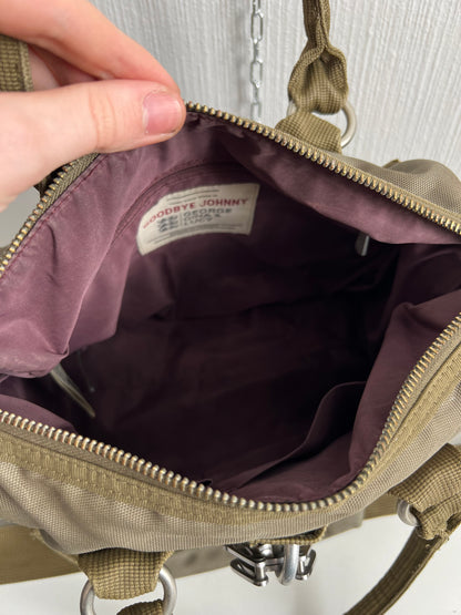 GGL George Gina and Lucy Goodbye Johnny Khaki Bag