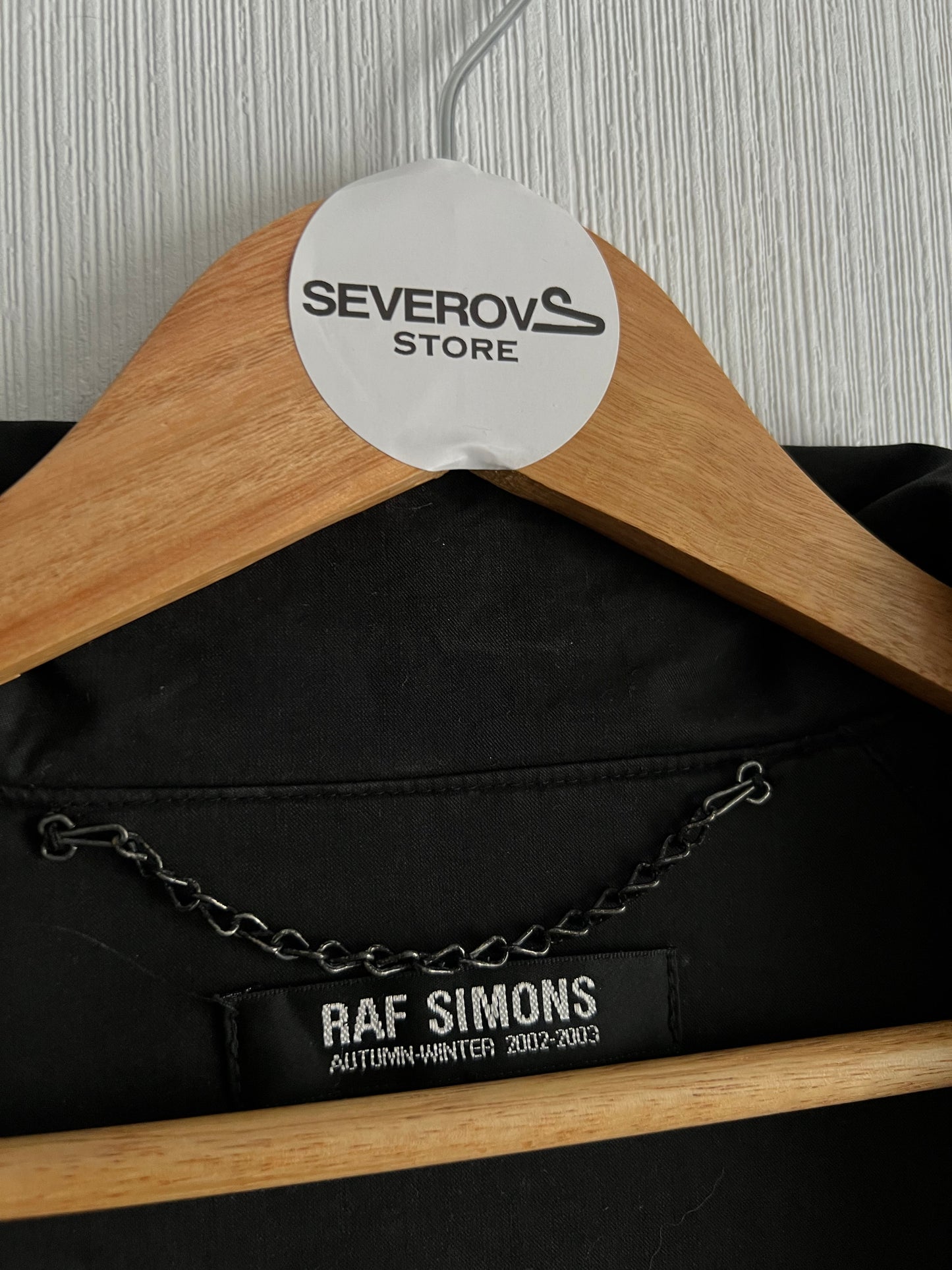 Raf Simons Oversized Trench — FW01 “Riot! Riot! Riot!” / AW02 “Virginia Creeper”