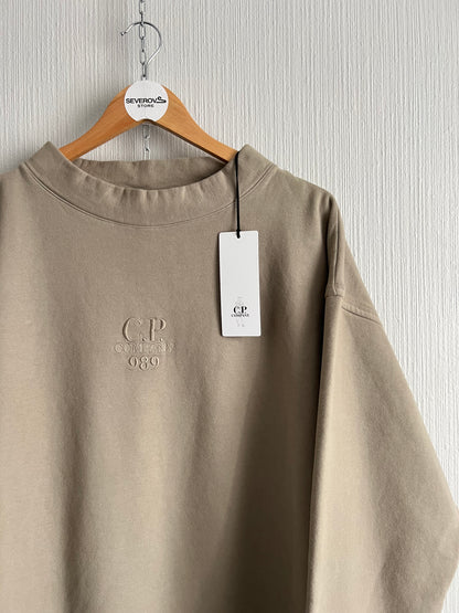 C.P. Company Logo-embroidered Cotton-fleece Sweatshirt