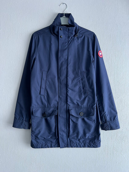 Canada Goose Mens Wind Jacket Crew Navy Trench