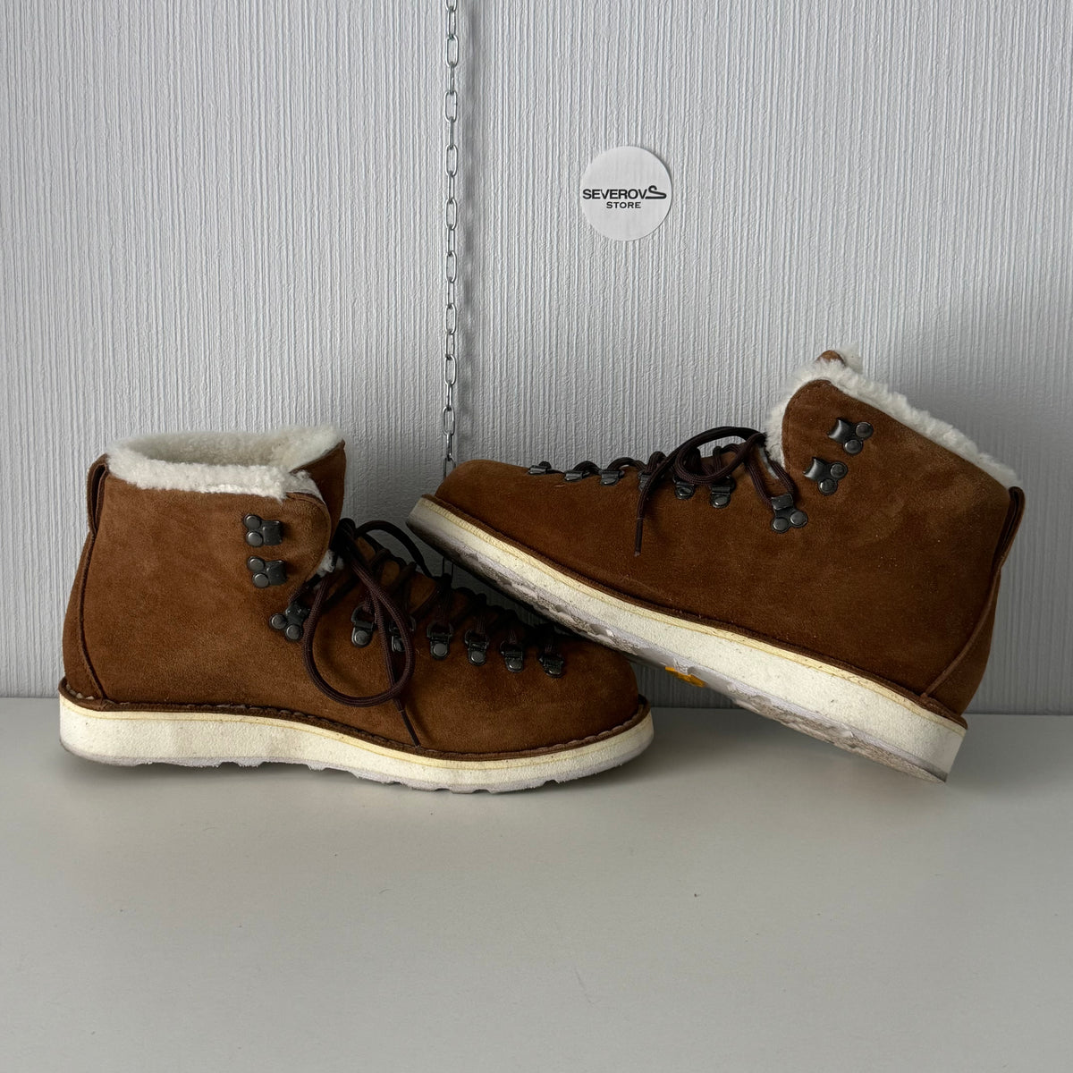 Diemme Suede Shearling Boots