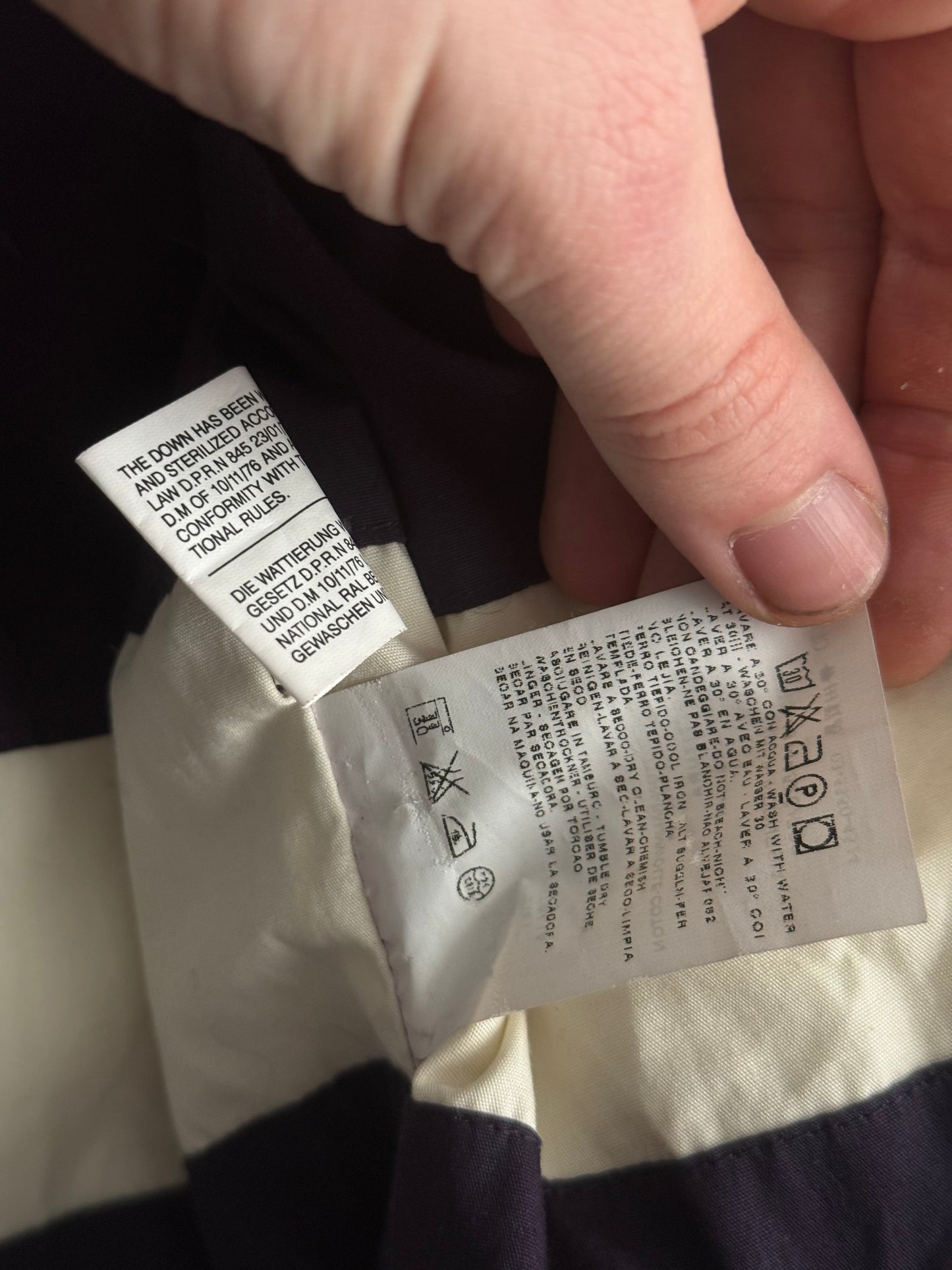 Stone Island Denims Down Jacket