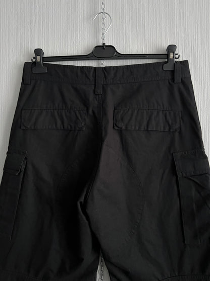 Balenciaga FW22 Black Ripstop Cargo Pants