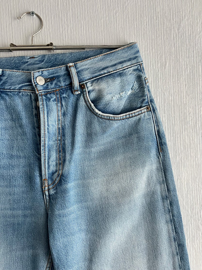 Acne Studios 2021F Light Blue Vintage Mens Denim Pants