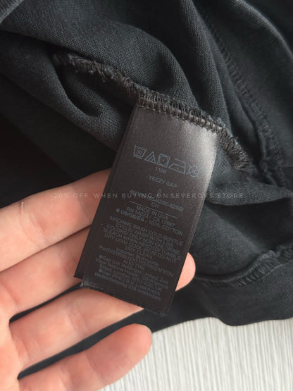 Yeezy Gap Engineered by Balenciaga Black Dove Longsleeve T-shirt