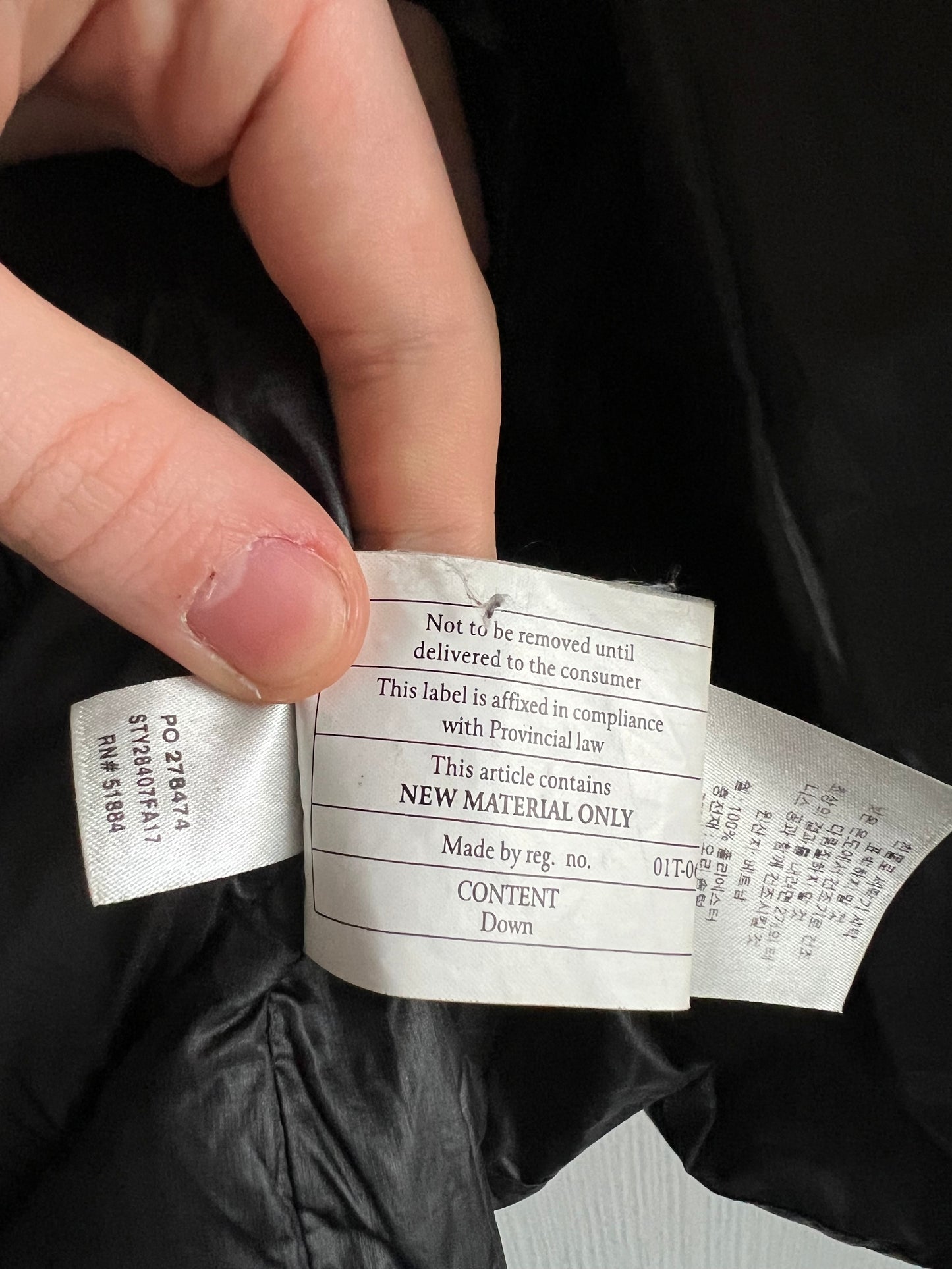 Patagonia Tres Black Down Jacket Womens Parka