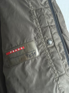 Prada Logo Down Mens Parka Jacket