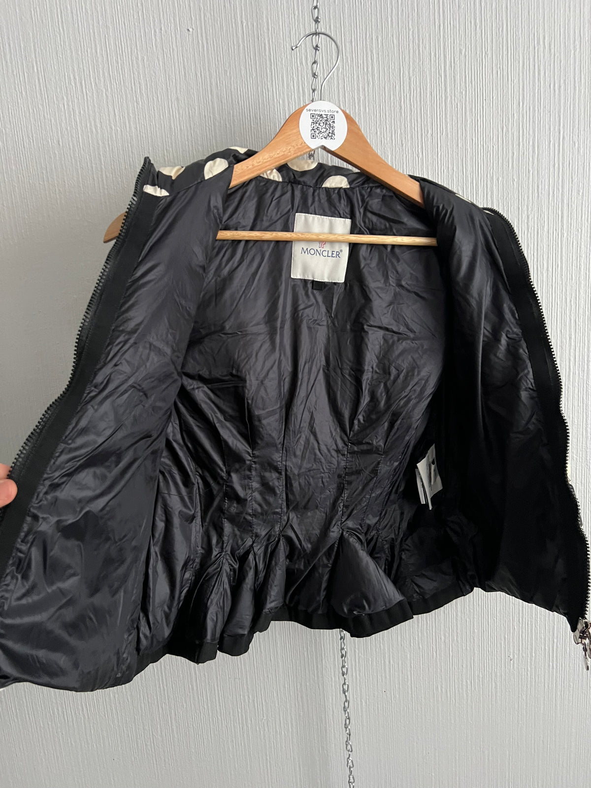 Moncler Haruka Polkadot Gilet Women’s Vest — product photo