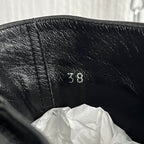 Archive Miu Miu 1999 Leather Biker Heels