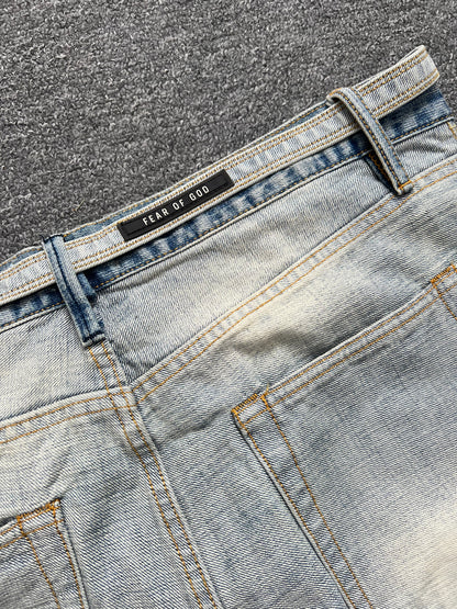 Fear Of God Sixth Collection Inside Out Denim Pants