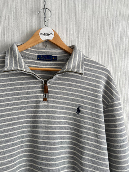 Polo Ralph Lauren Quarter zip Striped Sweatshirt