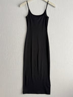 Miu Miu Logo-print Stretch Jersey Midi Dress