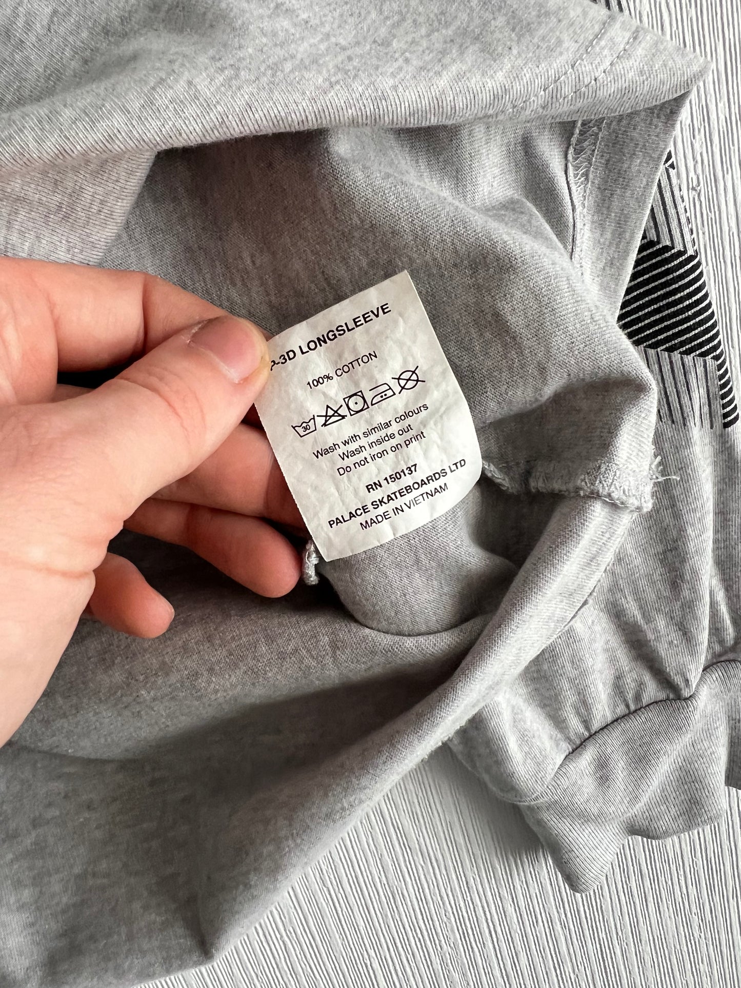 Grey Palace Triferg Long sleeve shirt