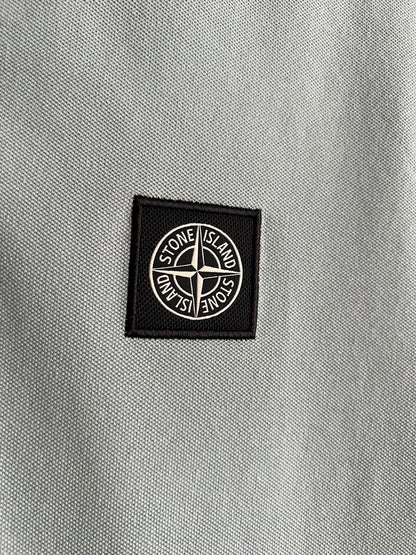 Stone Island Mint Cotton Polo T-Shirt