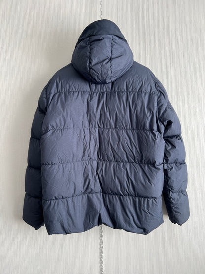 Stone Island AW16 Navy Crinkle Reps Ny Down Jacket